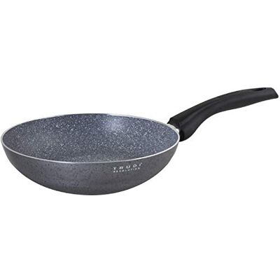 Aeternum Trudi Revolution Saltapasta (Wok) 28 cm, apta para inducción, aluminio, gris Aeternum Trudi Revolution Saltapasta (Wok) 28 cm, apta para inducción, aluminio, gris