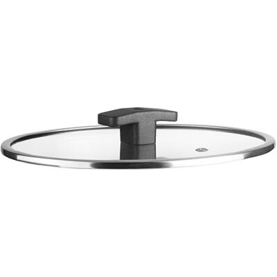 LACOR Tapa Caliza de Vidrio, Pomo Termoaislante de Baquelita, Apta para Lavavajillas, ø22 cm LACOR Tapa Caliza de Vidrio, Pomo Termoaislante de Baquelita, Apta para Lavavajillas, ø22 cm