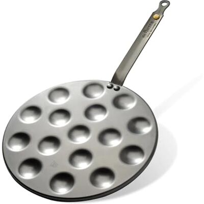 DE BUYER , SARTEN 16 POFFERTJES-MINERAL B Ø27CM,- DE BUYER , SARTEN 16 POFFERTJES-MINERAL B Ø27CM,-