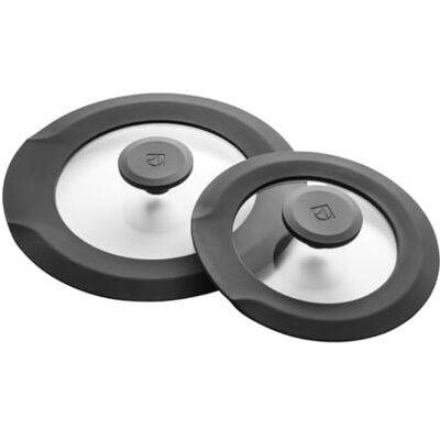 Electrolux Tapa de ventilación de vapor en pequeño y mediano, redirige más vapor y os directamente en el ventilador, Para un aire de cocina más limpio, Para cocinas de inducción, 2 unidades Electrolux Tapa de ventilación de vapor en pequeño y mediano, redirige más vapor y os directamente en el ventilador, Para un aire de cocina más limpio, Para cocinas de inducción, 2 unidades