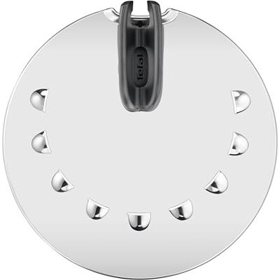 Tefal tapa antisalpicaduras Ingenio – acero inoxidable, multimedidas 20/22/24/26/28 cm, fácil almacenamiento, vertical, apta para lavavajillas, 53 Tefal tapa antisalpicaduras Ingenio – acero inoxidable, multimedidas 20/22/24/26/28 cm, fácil almacenamiento, vertical, apta para lavavajillas, 53