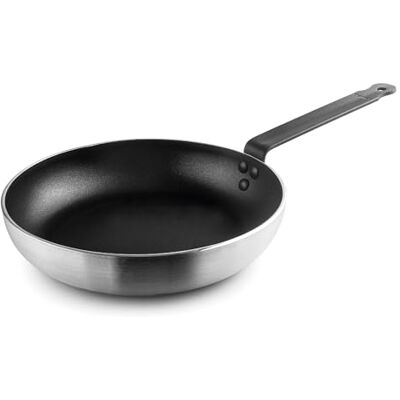LACOR Sartén Adara, Antiadherente ILAG Ultimate, Libre de PFOA, de Aluminio, Apta para Inducción y Horno, Mango de Acero Inoxidable, Ø28 cm LACOR Sartén Adara, Antiadherente ILAG Ultimate, Libre de PFOA, de Aluminio, Apta para Inducción y Horno, Mango de Acero Inoxidable, Ø28 cm