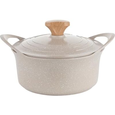 Florina Olla de Aluminio (4,3 l) I 24 cm de Diámetro I Recubrimiento Antiadherente Cerámico OSLO I Mango Ergonómico SoftGrip I Olla Adecuada para Cocinas de Inducción, Gas y Eléctricas Florina Olla de Aluminio (4,3 l) I 24 cm de Diámetro I Recubrimiento Antiadherente Cerámico OSLO I Mango Ergonómico SoftGrip I Olla Adecuada para Cocinas de Inducción, Gas y Eléctricas