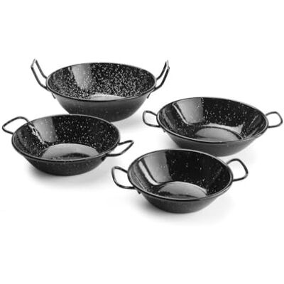 Hendi 622827 Sartén para Paella de Acero Esmaltado - Accesorio de Cocina Hendi 622827 Sartén para Paella de Acero Esmaltado - Accesorio de Cocina