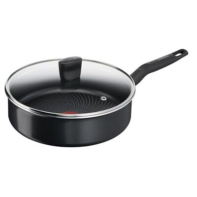 Tefal Start Easy Hapjespan 24 cm Zwart Tefal Start Easy Hapjespan 24 cm Zwart