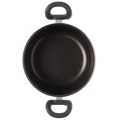 ALLUFLON Cacerola con 2 asas, 2 litros, aluminio ALLUFLON Cacerola con 2 asas, 2 litros, aluminio