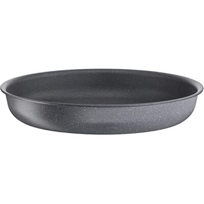 Tefal Ingenio Sartén 26 cm, inducción, revestimiento antiadherente, apilable, apto para lavavajillas, fabricado en Francia, Natural Force , gris, antiadherente Tefal Ingenio Sartén 26 cm, inducción, revestimiento antiadherente, apilable, apto para lavavajillas, fabricado en Francia, Natural Force , gris, antiadherente