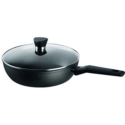 Rohe Germany Henry Sartén honda con tapa (28 cm, aluminio) Rohe Germany Henry Sartén honda con tapa (28 cm, aluminio)