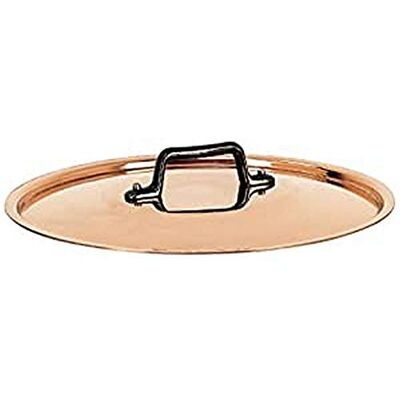 DE BUYER , TAPADERA CON MONTURA FUNDICION, INOCUIVRE , Ø 12 CM-- DE BUYER , TAPADERA CON MONTURA FUNDICION, INOCUIVRE , Ø 12 CM--
