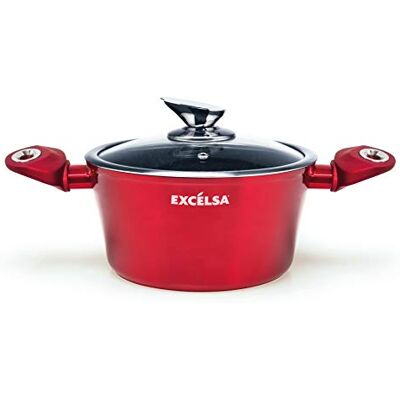 Olla de aluminio Phoenix de Excelsa 20 cm - Cazuela Olla de aluminio Phoenix de Excelsa 20 cm - Cazuela