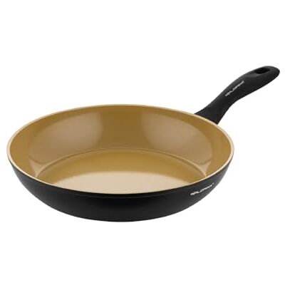 Florina AMVEGAN Sartén de aluminio 24 cm I Alta durabilidad I Recubrimiento cerámico con aceite de oliva I Fácil de cocinar y enjuagar I Para todo tipo de cocción I Diseño original Florina AMVEGAN Sartén de aluminio 24 cm I Alta durabilidad I Recubrimiento cerámico con aceite de oliva I Fácil de cocinar y enjuagar I Para todo tipo de cocción I Diseño original