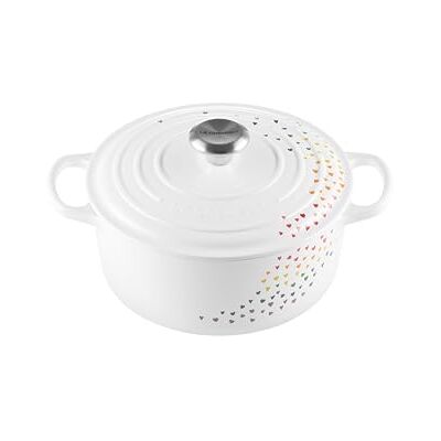 LE CREUSET Signature Loving Collection Cacerola con tapa (24 cm, apta para todo tipo de fuegos e inducción, 4,2 L, 4,305 kg) LE CREUSET Signature Loving Collection Cacerola con tapa (24 cm, apta para todo tipo de fuegos e inducción, 4,2 L, 4,305 kg)