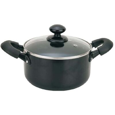 VIER Olla Inducción Con Tapa 18cm diámetro VIER Olla Inducción Con Tapa 18cm diámetro