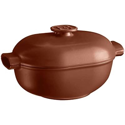 Emile Henry - Cocotte ovale Delight Sienne 4.5 L Emile Henry - Cocotte ovale Delight Sienne 4.5 L