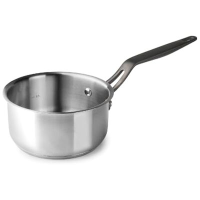 LACOR Cazo Recto Origin, Acero Inoxidable 18/10, Mango Acero Inoxidable con Capa PVD, Marcaje de Capacidades Interior, Apto para Inducción, Apto para Lavavajillas, Apto para Horno, Ø20cm LACOR Cazo Recto Origin, Acero Inoxidable 18/10, Mango Acero Inoxidable con Capa PVD, Marcaje de Capacidades Interior, Apto para Inducción, Apto para Lavavajillas, Apto para Horno, Ø20cm
