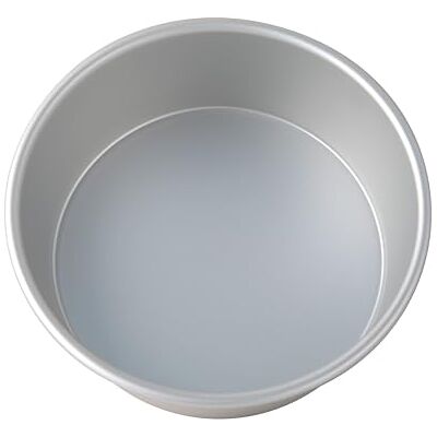 KAMBERG – Molde redondo para tartas, 20 x 8 cm, aluminio anodizado, plateado KAMBERG – Molde redondo para tartas, 20 x 8 cm, aluminio anodizado, plateado