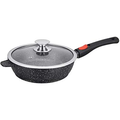 KAMBERG 0008027 - Mango desmontable - Sartén antiadherente - Para toda cocina KAMBERG 0008027 - Mango desmontable - Sartén antiadherente - Para toda cocina