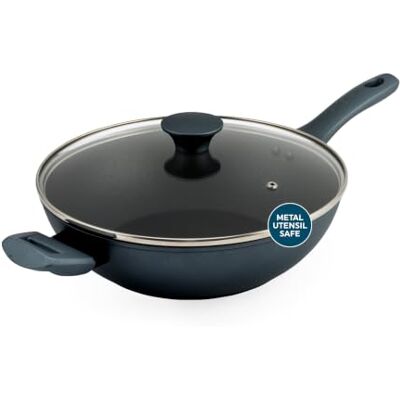Salter Excellence Wok 28 cm, aluminio forjado antiadherente, inducción Salter Excellence Wok 28 cm, aluminio forjado antiadherente, inducción