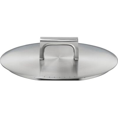 WMF Ultimate Cool Tapa de cacerola, 24 cm, tapa de acero inoxidable, acero inoxidable Cromargan 18/10, mango Cool+, apertura de vapor oculta, apta para lavavajillas WMF Ultimate Cool Tapa de cacerola, 24 cm, tapa de acero inoxidable, acero inoxidable Cromargan 18/10, mango Cool+, apertura de vapor oculta, apta para lavavajillas