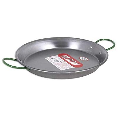 Algon Paellera Acero pulido Plateado Algon Paellera Acero pulido Plateado
