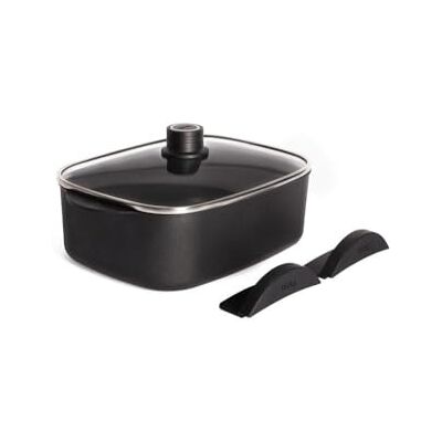 Woll Eco Logic QXR Cacerola con tapa de cristal, con 2 asas, inductiva, 29 cm x 22 cm, 10 cm de alto, 5,1 litros, apta para todo tipo de cocinas, sin PFAS, revestimiento antiadherente, aluminio Woll Eco Logic QXR Cacerola con tapa de cristal, con 2 asas, inductiva, 29 cm x 22 cm, 10 cm de alto, 5,1 litros, apta para todo tipo de cocinas, sin PFAS, revestimiento antiadherente, aluminio