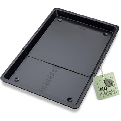 Zenker Bandeja para horno Perfect Black – 37 – 52 cm extensible, doble revestimiento antiadherente, resistente al calor hasta 230 °C, fabricado en Alemania Zenker Bandeja para horno Perfect Black – 37 – 52 cm extensible, doble revestimiento antiadherente, resistente al calor hasta 230 °C, fabricado en Alemania