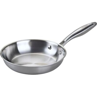Fackelmann Vita3 Sartén Inoxidable 20 cm, Acero Inoxidable Triply con Triple Fondo Difusor, Sin Antiadherente, Sin PFA, Apta para Inducción, Gas, Vitro y Horno, Sellado Perfecto, Lavavajillas Fackelmann Vita3 Sartén Inoxidable 20 cm, Acero Inoxidable Triply con Triple Fondo Difusor, Sin Antiadherente, Sin PFA, Apta para Inducción, Gas, Vitro y Horno, Sellado Perfecto, Lavavajillas