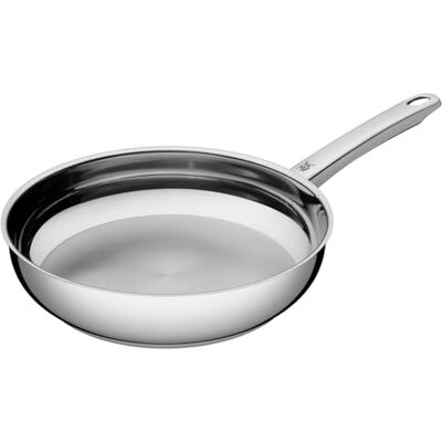 WMF Favorit Sartén 24 cm Profesional Sin Revestimiento, Sartén de Acero Inoxidable Apta Inducción, Acero Inoxidable Cromargan, Apta para Horno WMF Favorit Sartén 24 cm Profesional Sin Revestimiento, Sartén de Acero Inoxidable Apta Inducción, Acero Inoxidable Cromargan, Apta para Horno