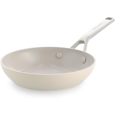 KitchenAid Advanced Forged Aluminium Sartén De 28 cm, Antiadherente Cerámico Sin PFAS, Aluminio Forjado, Apta Para Inducción Y Horno Hasta 220 °C, Lavavajillas, Crema KitchenAid Advanced Forged Aluminium Sartén De 28 cm, Antiadherente Cerámico Sin PFAS, Aluminio Forjado, Apta Para Inducción Y Horno Hasta 220 °C, Lavavajillas, Crema