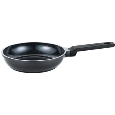Spring Pure Mini Sartén de 16 cm de diámetro, color negro, con revestimiento de aluminio con revestimiento mineral antiadherente, libre de PFAS, base de inducción, todo tipo de fuegos, mango aislado Spring Pure Mini Sartén de 16 cm de diámetro, color negro, con revestimiento de aluminio con revestimiento mineral antiadherente, libre de PFAS, base de inducción, todo tipo de fuegos, mango aislado
