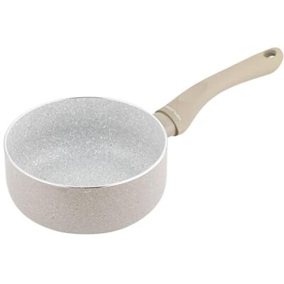 Florina Cacerola de aluminio ISLA 16 CM 1,1L Cacerola pequeña con revestimiento antiadherente Calentamiento rápido y uniforme Asa suave al tacto Diseño estético Florina Cacerola de aluminio ISLA 16 CM 1,1L Cacerola pequeña con revestimiento antiadherente Calentamiento rápido y uniforme Asa suave al tacto Diseño estético