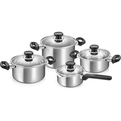 Juego de 8 utensilios de cocina BRAVA - Acero inoxidable Juego de 8 utensilios de cocina BRAVA - Acero inoxidable