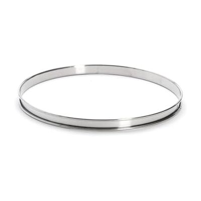 de Buyer - Anillo para Pasteles - Acero Inoxidable - Diámetro 26cm - Altura 2cm de Buyer - Anillo para Pasteles - Acero Inoxidable - Diámetro 26cm - Altura 2cm