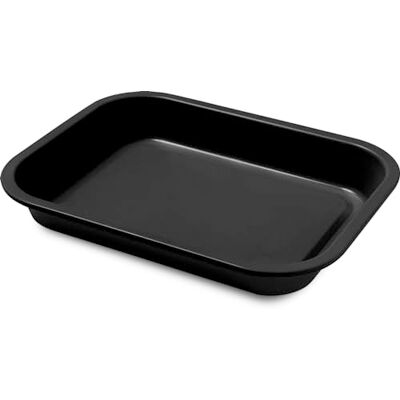 Guardini Gardenia Lasañera de acero Hi Top, doble capa antiadherente, 20 x 25 x 3,2 cm, color negro Guardini Gardenia Lasañera de acero Hi Top, doble capa antiadherente, 20 x 25 x 3,2 cm, color negro
