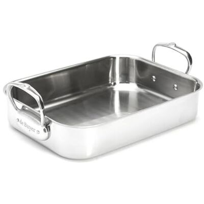 DE BUYER , BANDEJA DE ASAR AFFINITY 35X25CM,41 x 27.5 x 8 cm- DE BUYER , BANDEJA DE ASAR AFFINITY 35X25CM,41 x 27.5 x 8 cm-