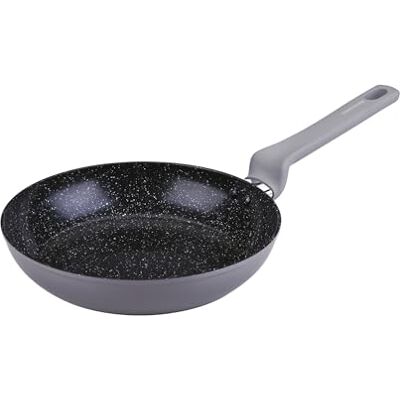 Fackelmann Verona Sartén 28 cm Antiadherente, Aluminio Reciclado Forjado, Revestimiento Cerámico Efecto Mármol, Apta Inducción, Horno 150°C, Mango Soft Touch Gris Fackelmann Verona Sartén 28 cm Antiadherente, Aluminio Reciclado Forjado, Revestimiento Cerámico Efecto Mármol, Apta Inducción, Horno 150°C, Mango Soft Touch Gris
