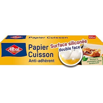 Albal papel de horno, extra large 38 cm, antiadherente), aislantes, fácil, 100 m Albal papel de horno, extra large 38 cm, antiadherente), aislantes, fácil, 100 m