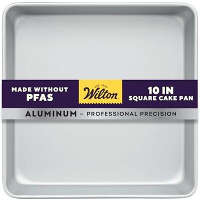 Wilton Performance Pans Molde para Tartas y Pasteles Cuadrado (25,4 x 5 cm) Wilton Performance Pans Molde para Tartas y Pasteles Cuadrado (25,4 x 5 cm)