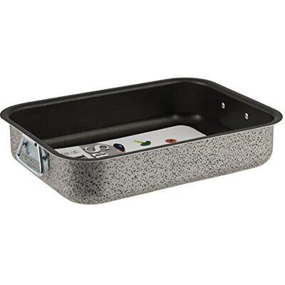 HOME Salt N'Pepper Bandeja de Horno de Aluminio, Revestimiento Antiadherente, 40 x 28 cm HOME Salt N'Pepper Bandeja de Horno de Aluminio, Revestimiento Antiadherente, 40 x 28 cm