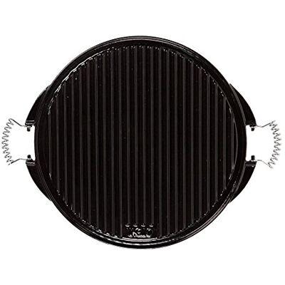 IMEX EL ZORRO El Zorro -Plancha Hierro Fundido Redonda, Esmaltado, Negro, 65 cm IMEX EL ZORRO El Zorro -Plancha Hierro Fundido Redonda, Esmaltado, Negro, 65 cm