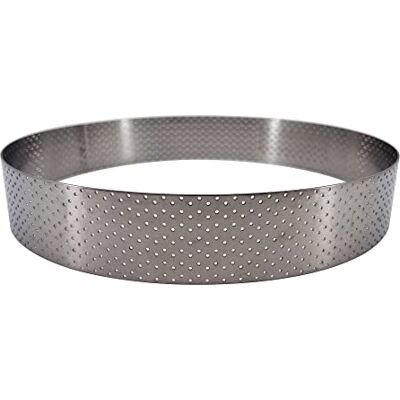DE BUYER , Aro tarta perforado ø20,5cm x 3,5 cm alto-- DE BUYER , Aro tarta perforado ø20,5cm x 3,5 cm alto--