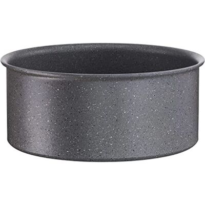 Tefal Ingenio Cacerola (16 cm, 1,5 L, inducción, revestimiento antiadherente, apilable, apto para lavavajillas, fabricado en Francia, Natural Force , negro Tefal Ingenio Cacerola (16 cm, 1,5 L, inducción, revestimiento antiadherente, apilable, apto para lavavajillas, fabricado en Francia, Natural Force , negro