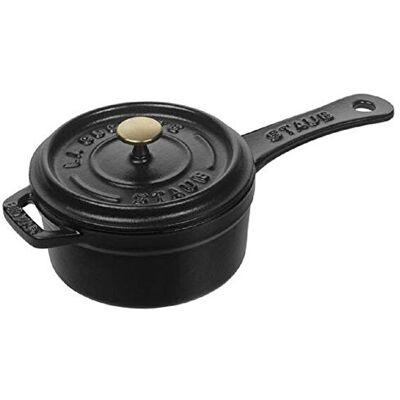 STAUB 1241025 Cacerola (10 cm), color negro STAUB 1241025 Cacerola (10 cm), color negro