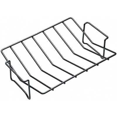 KitchenCraft Bandeja de Rejilla Antiadherente con Forma de V, Evita que la Carne Se Mueva o Se Caiga, 30 x 21 cm Color Negro KitchenCraft Bandeja de Rejilla Antiadherente con Forma de V, Evita que la Carne Se Mueva o Se Caiga, 30 x 21 cm Color Negro