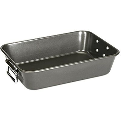 patisse – Mangos de Acero extraíble asador de 35 x 22 x 7 cm, Color Negro patisse – Mangos de Acero extraíble asador de 35 x 22 x 7 cm, Color Negro