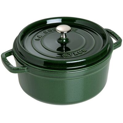 STAUB Cocotte redondo 2.75 quart Basil STAUB Cocotte redondo 2.75 quart Basil