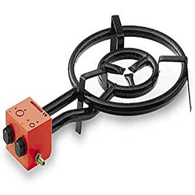 LACOR 8.41427E+12 Paellero Gas Butano, 2 Quemadores, 40 Cm LACOR 8.41427E+12 Paellero Gas Butano, 2 Quemadores, 40 Cm