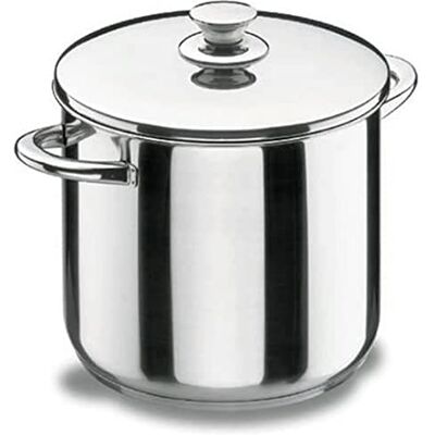 LACOR 40121 Olla Super Alta con Tapa Vitrocor 20cm INOX LACOR 40121 Olla Super Alta con Tapa Vitrocor 20cm INOX