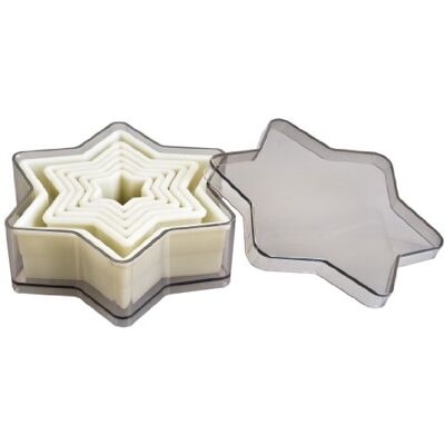 IBILI Set 7 cortamasas Estrella Liso IBILI Set 7 cortamasas Estrella Liso