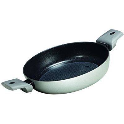 Moneta Hera Induction sartén 2 asas, aluminio, gris, 24 cm Moneta Hera Induction sartén 2 asas, aluminio, gris, 24 cm